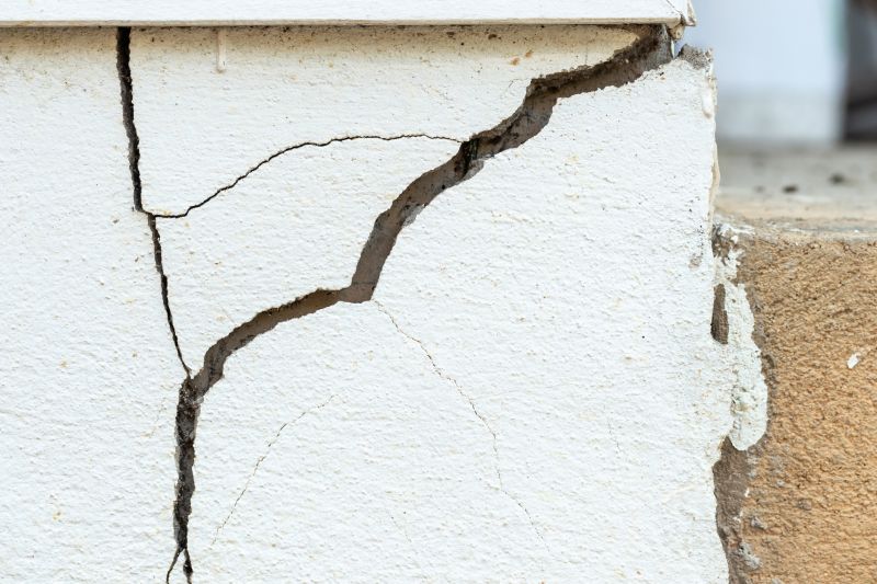 Repaired Cracked Wall